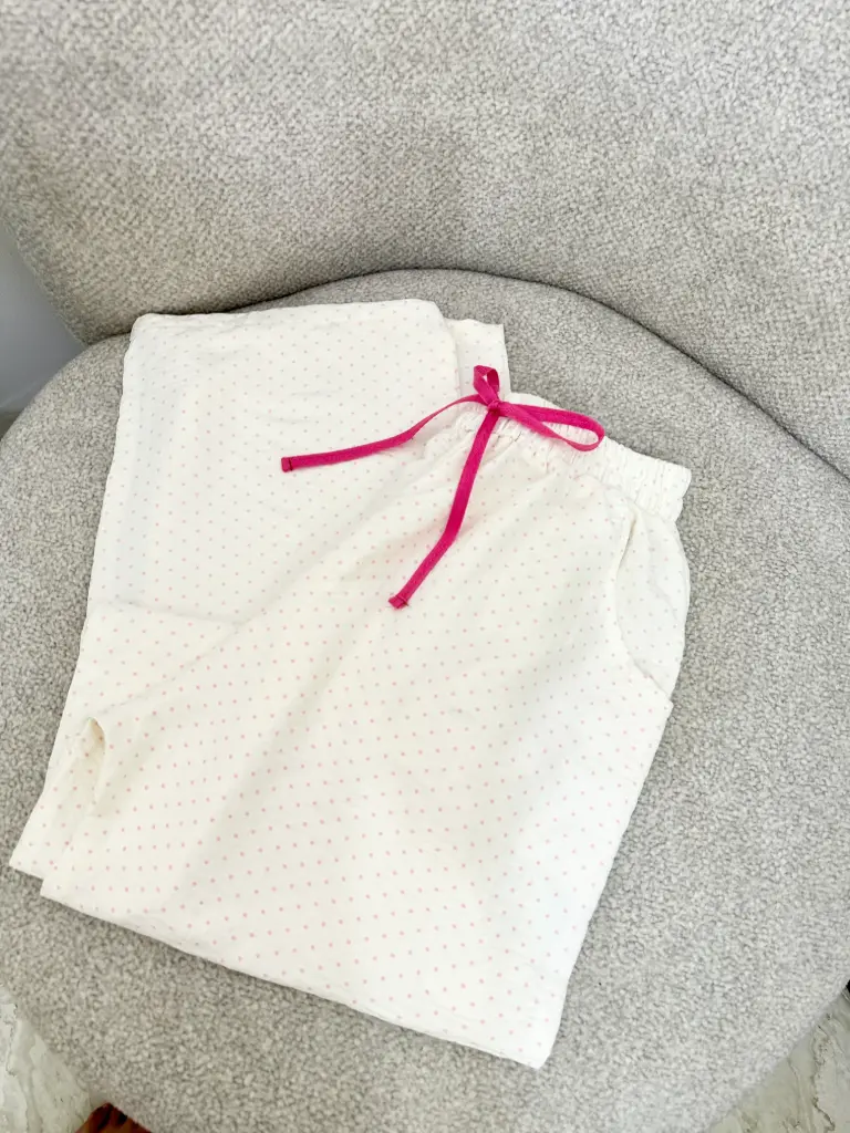 Tiny pink circles PJ Pant 